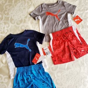 Boys' Short Sleeve and Shorts Set